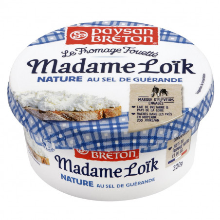 Fromage fouetté Madame Loïk nature
